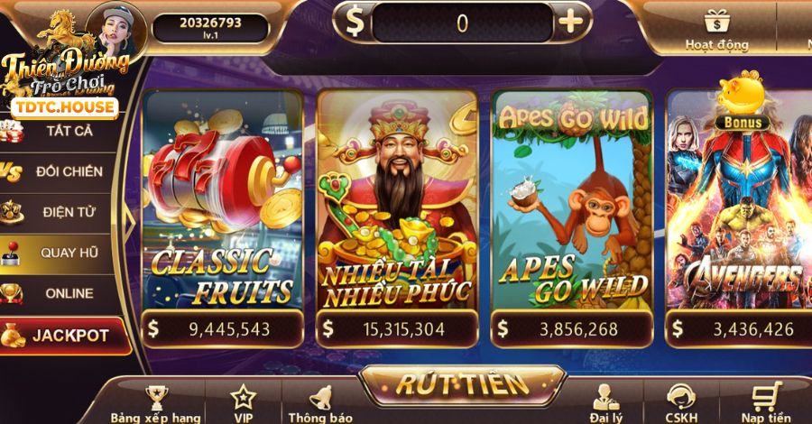 Game Nổ hũ và Slot WinVN